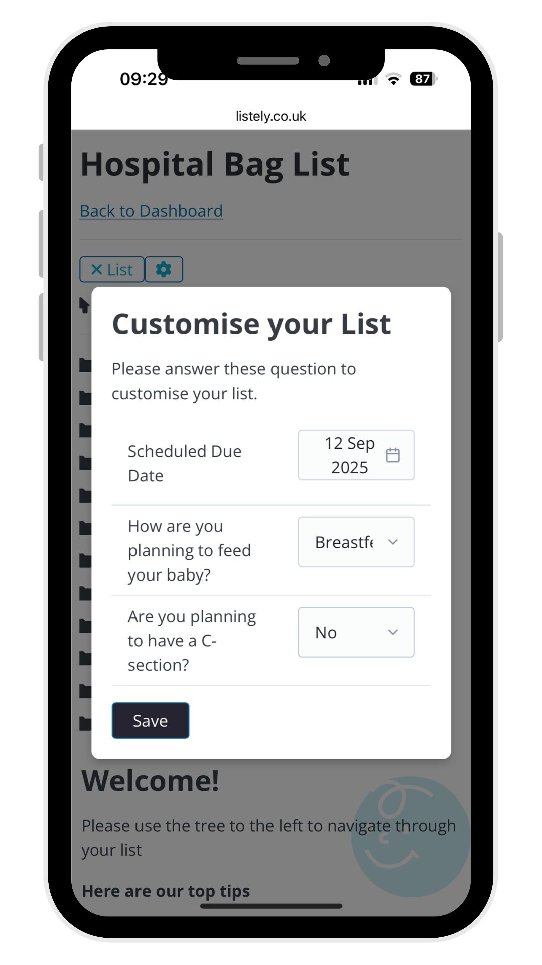 Listely Screenshot 3